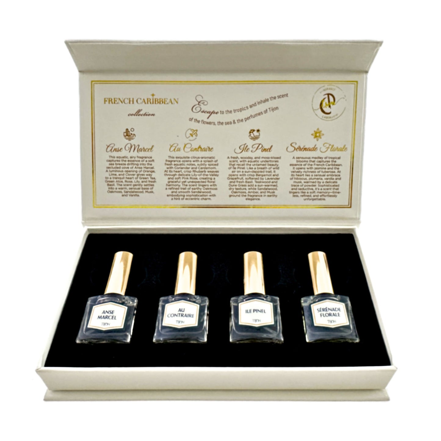 FRENCH CARIBBEAN PERFUME SAMPLER - TijonPerfume/cologne