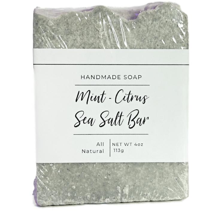 Tijon Soap - Mint & Citrus Sea Salt - Vegan - Tijon
