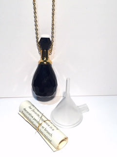Crystal Vial Perfume Necklace (4 Colors)