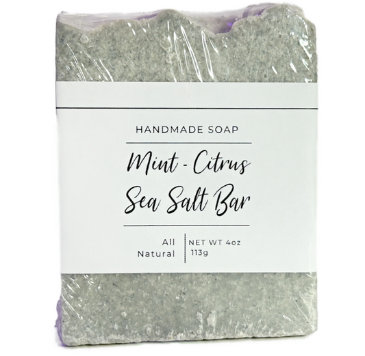 Tijon Soap - Mint & Citrus Sea Salt - Vegan