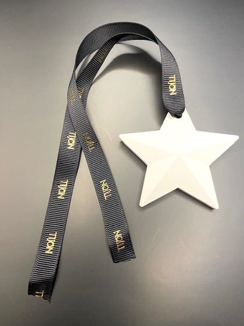Ceramic Holiday Star Aroma Bauble - Tijon
