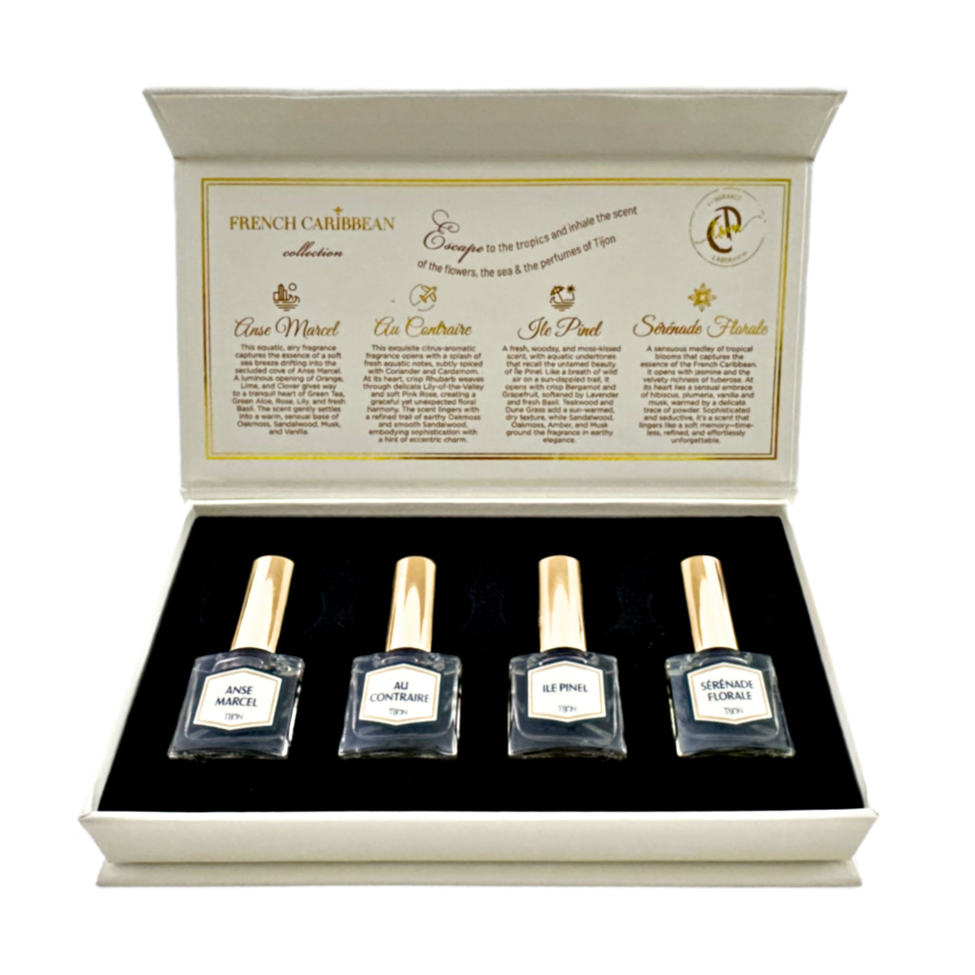 FRENCH CARIBBEAN PERFUME SAMPLER - TijonPerfume/cologne